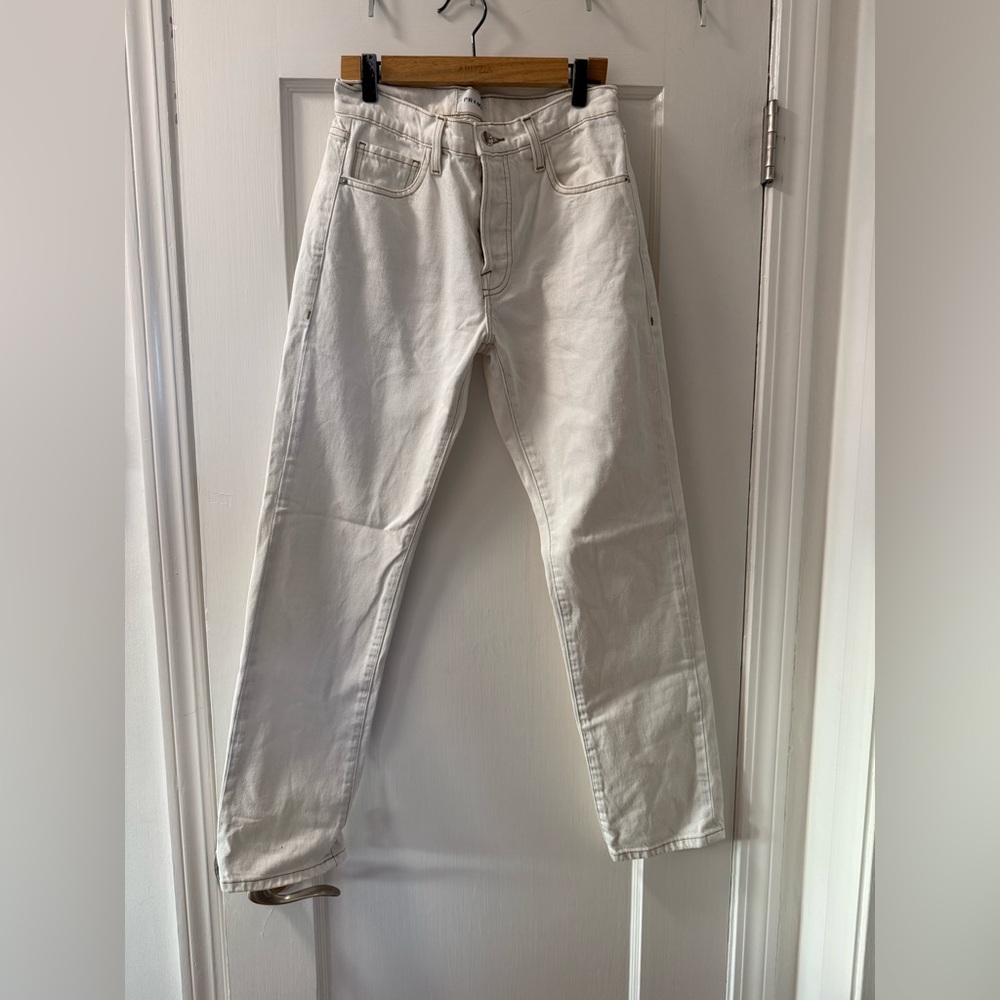Frame, Classic White straight jeans size 24